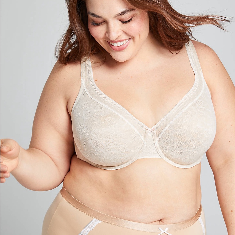 Lane Bryant Cacique Bra 40K- LIKE NEW